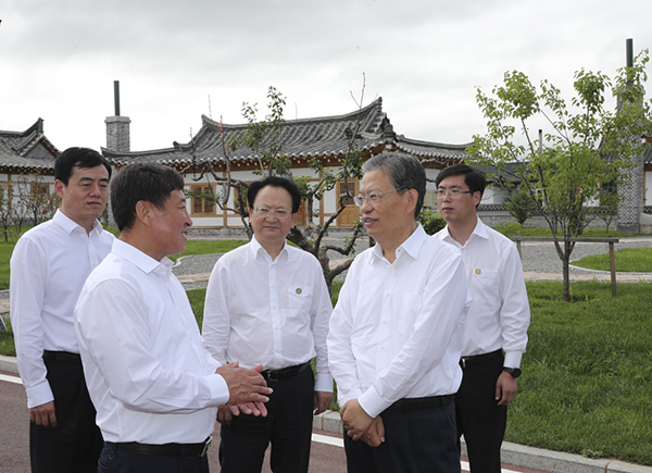 赵乐际在吉林调研时强调 学深悟透习近平总书记“七一”重要讲话精神<br>以永远在路上的政治自觉正风肃纪反腐