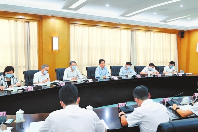 楼阳生以普通党员身份参加所在党支部党史学习教育专题组织生活会