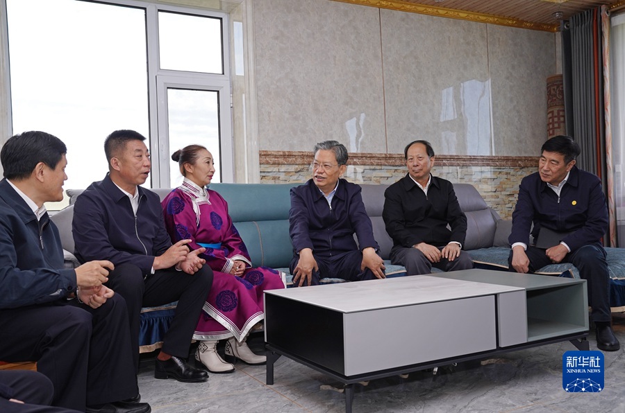 赵乐际在内蒙古调研时强调<br>坚持实事求是守正创新 推进新时代纪检监察工作高质量发展