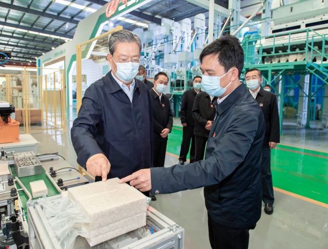 赵乐际在湖南调研时强调<br>认真落实中央纪委六次全会部署<br>以实际行动迎接党的二十大胜利召开