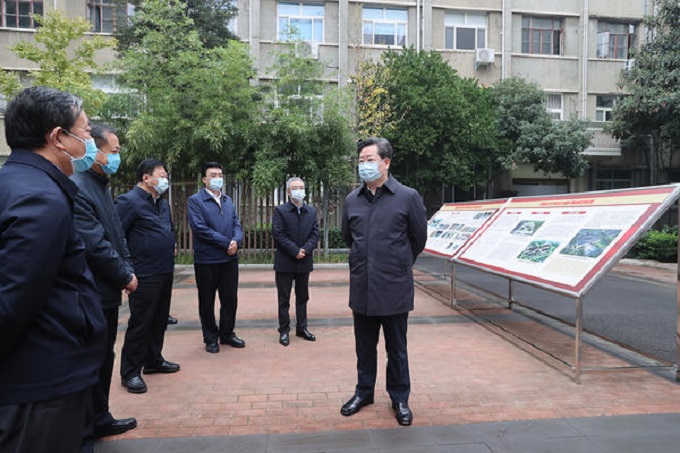 楼阳生到省文物考古研究院宣讲党的二十大精神